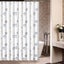 Polyester Shower Curtain 200 X 200cm Waterproof Mildew Proof Machine Wash Carousel 2