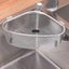 Metal Brackets Triangle Corner Strainer Triangular Sink Drain Shelf Corner Sin Carousel 2