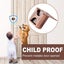 Iron Gray Door Reinforcement Lock For Home Security 2-pack Child Safety Loc Carousel 4