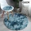 Floor Rug Round Diameter 120cm Grey Carousel 11
