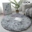Floor Rug Round Diameter 120cm Grey Carousel 10