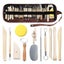 42pcs Pottery Sculpting Tool Kit Clay Sculpting Tool Sculpting Modeling Tools Carousel 2