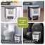 Kitchen Bin Wall Mounted Foldable Hanging Trash Can 8l Waste Bin Small For Ki Carousel 3