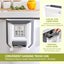 Kitchen Bin Wall Mounted Foldable Hanging Trash Can 8l Waste Bin Small For Ki Carousel 5