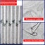 Bathroom Shower Curtain 200 X 200 Cm Mildew And Water Resistant Polyester Fabr Carousel 4