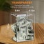 Piggy Bank For Adults Clear Acrylic Money Bank Piggy Bank Birthday Gift To Ope Carousel 2