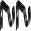 Set Of 2 Blackadjustable Curtain Rod Wall Bracket Carousel 1