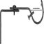 Set Of 2 Blackadjustable Curtain Rod Wall Bracket Carousel 2