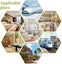 20pcs Disposable Toilet Seat Covers Seat Cover Protectors Squirrel Extra Lar Carousel 4