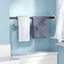 2 Pcs Shower Curtain Rod Brackets Universal Wall Brackets For Shower Curtain R Carousel 5