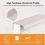 Finger Edge Handle Concealed Handle Modern Style Drawer Pull Right Angle Alumi Carousel 3