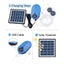 Solar Air Pump Kit, Hydroponic Pump Solar Battery Carousel 5