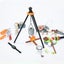 Wooden Camp Toys Set for Kids, 45 Pieces Camping Equipment and Bonfire Grill Carousel 5