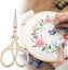 Embroidery Scissors Cross Stitch Antique Sewing Scissors Stainless Steel House Carousel 5