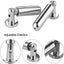 5 Meters Set Of Wall Mounted Curtain Rods For Art Display Stainless Steel For Carousel 3