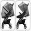 Universal Stroller Mosquito Net Anti Uv Universal Baby Stroller Sun Shade Carousel 2