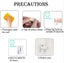 20 Pcs Adhesive Curtain Hooks For Curtain Rod Hook Self-adhesive Curtain Hange Carousel 3