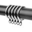 Silver 10 Rings For Curtains Shower Curtains And Curtain Rods Carousel 3