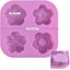Flower Shape Silicone Molds 2 Packs 4 Cavity Nonstick Food Grade Silicone Mol Carousel 4