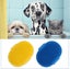 Rose Red Blue Dog Bath Brush Cat Comb 2 Pieces Silicone Rubber Dog Grooming Pu Carousel 3