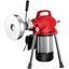 Drain Cleaner Machine Snake Electric 500W Plumbing Sewerage Pipe 66ft 20m Carousel 10