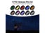 12Pcs / set 1 . 25inch Lens Filter Kit Nebula Filter Moon Sun Filter Carousel 2