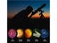 12Pcs / set 1 . 25inch Lens Filter Kit Nebula Filter Moon Sun Filter Carousel 4