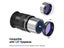 12Pcs / set 1 . 25inch Lens Filter Kit Nebula Filter Moon Sun Filter Carousel 7