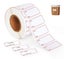 1000 Roll Freezer Food Labels 50x25mm Self-adhesive Date Labels Removable An Carousel 4