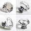 40mm Handles Knobs Transparent Diamond Crystal Glass Doors Cabinet Drawer Cupb Carousel 2