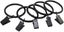 black 20 Pieces Curtain Rings With Clips Stainless Steel Curtain Rings With Carousel 3