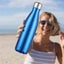 blue 1l Stainless Steel Water Bottle Double Wall Vacuum Insulated Metal Wat Carousel 1