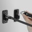 Black Retractable Clothesline 1 To 2 Washer Line Winder With 4.2m Laundry Hol Carousel 2