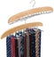 Pack Of 2 Chrome Plated Metal Hook Tie Holder Hangers Belt Organizer Acces Carousel 1