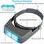 Headband Magnifier Professional Double Lens Head-mounted Loupe Jewelry Magnif Carousel 3