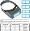 Headband Magnifier Professional Double Lens Head-mounted Loupe Jewelry Magnif Carousel 4
