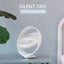 White Inch Silent Desktop Usb Fan Rechargeable Fan For Outdoor Home Travel 2 Carousel 4