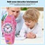 Alphabet Waterproof Kids Watch blue Quartz Movement 3d Cartoon Design Dig Carousel 2