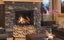 Steel Firewood Log Rack with Wheels Carousel 6