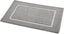 Basics Gray Striped Bath Mat Carousel 1