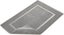 Basics Gray Striped Bath Mat Carousel 3