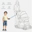 2.5m Anti-lost Child Wristband Child Leash 360 Rotation Wristband Anti-lost Carousel 5