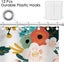 Shower Curtains Set Mould Mildew Proof Resistant 180 X 180 Cm 71x 71 Inch 3 Carousel 3