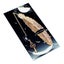 Metal Feather Shaped Bookmark 11.4 * 2.3 Cm Golden Retro Bookmark Shell Key B Carousel 4