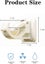 8 Pack Self Adhesive Curtain Rod Hooks Glazing Rods Self Adhesive No Drillin Carousel 2