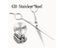 Hairdressing Scissors For Hair Cutting Stainless Steel Hair Scissors With Sharp Carousel 4