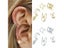 12pcs Metal Hair Rings Beads Cuffs Tube Charms Dreadlock Braid Jewelry Carousel 5