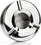 6x Stainless Steel Ashtrays Wind Ashtray With Removable Lid To Protect Again Carousel 4