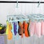 Sock Drying Rack Hanging Clothes Drying Rack With 32 Windproof Pegs Collapsi Carousel 3