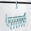 Sock Drying Rack Hanging Clothes Drying Rack With 32 Windproof Pegs Collapsi Carousel 4